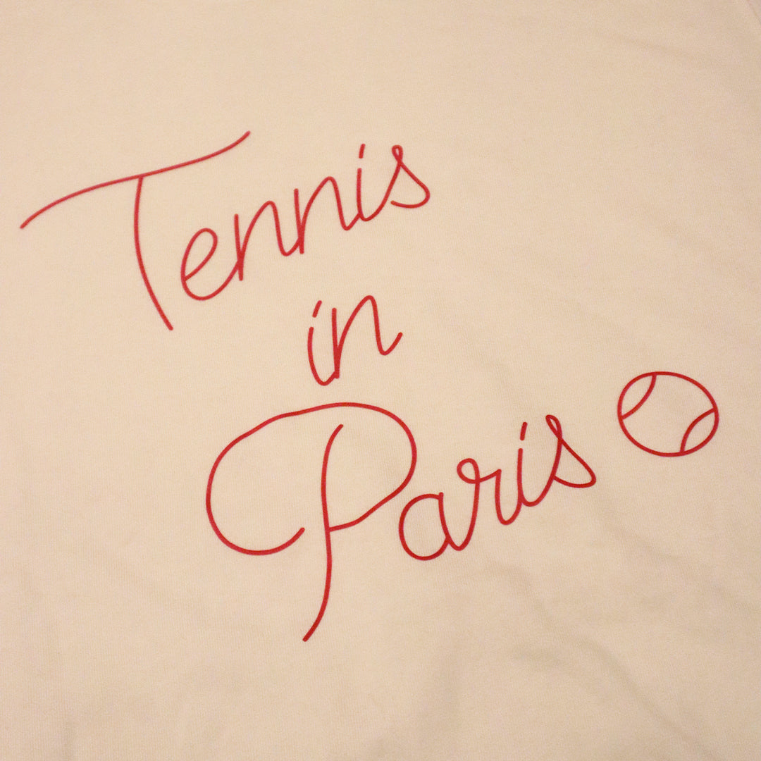 Sweat femme "Tennis in Paris"