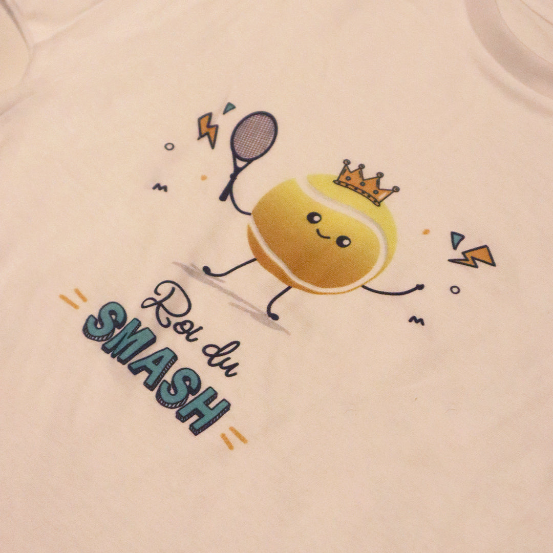 T-shirt garçon "Roi du smash"