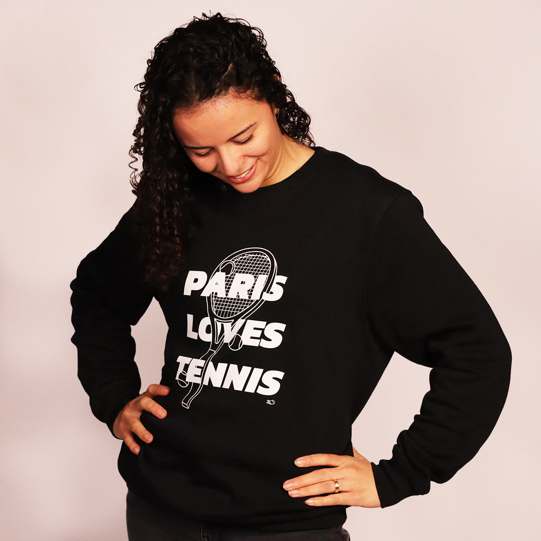 Sweat Mixte "Paris Loves Tennis"