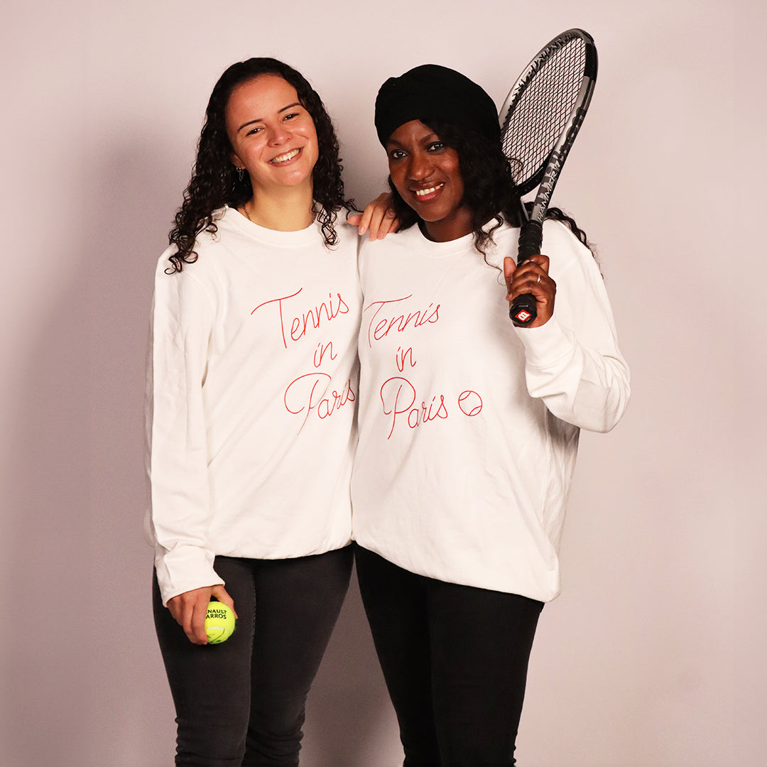 Sweat femme "Tennis in Paris"